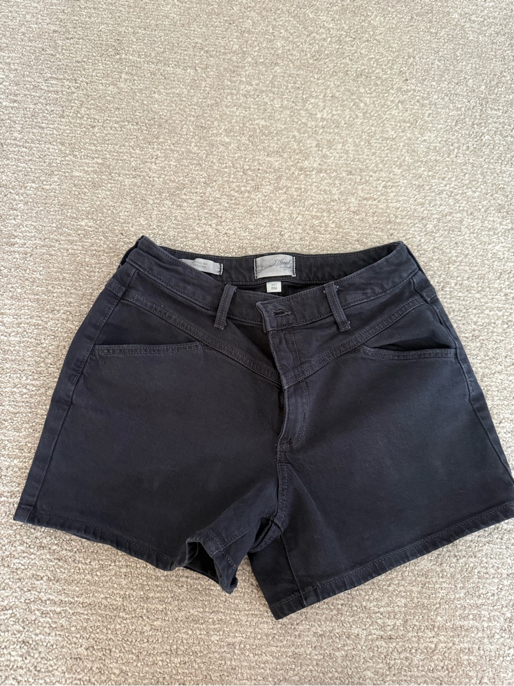 Universal Thread Black Denim Jean Shorts